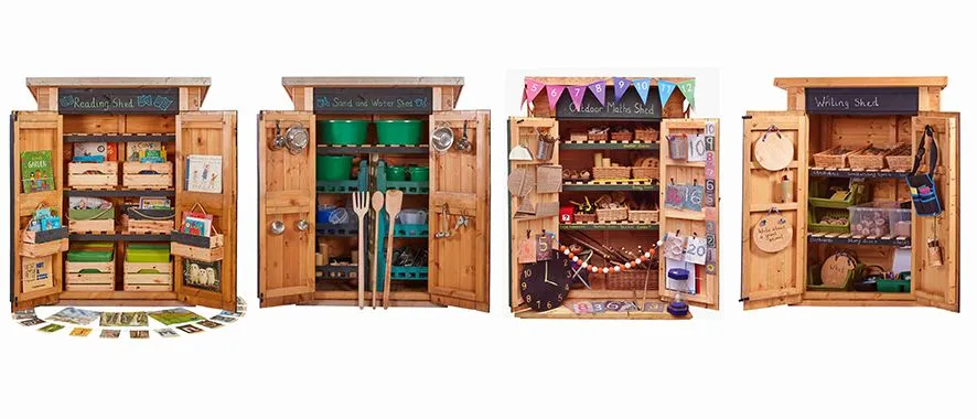 Outdoor-Schuppen-Set (4-teilig) | Cosy_CY-54499_