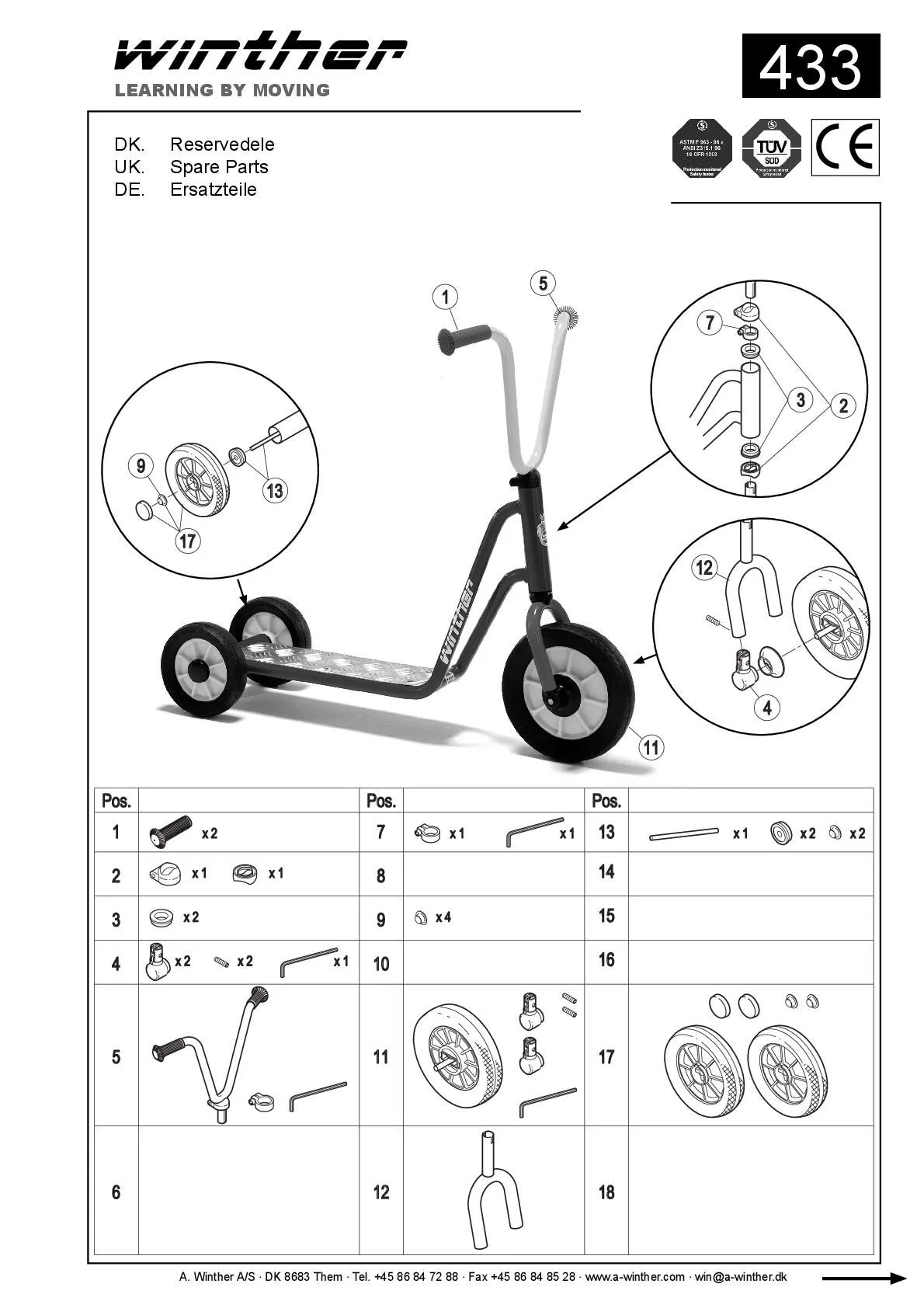 Winther MINI Roller | Winther Roller | Winther