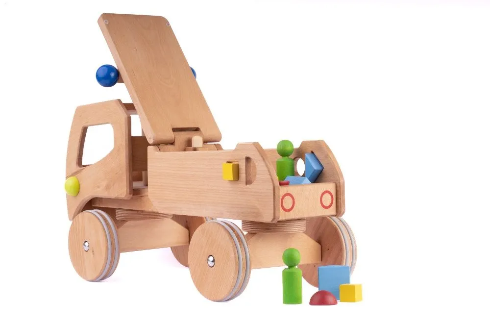 Holz Rutscher Frederik | Holzauto | Dragon Toys