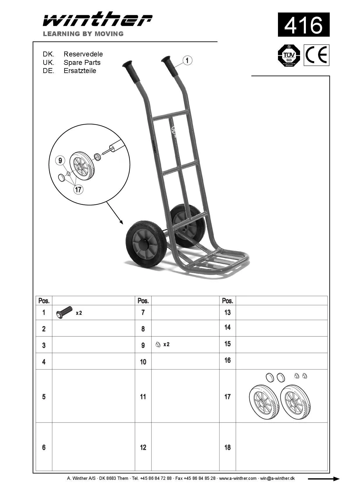 Winther MINI Sackkarre | Winther