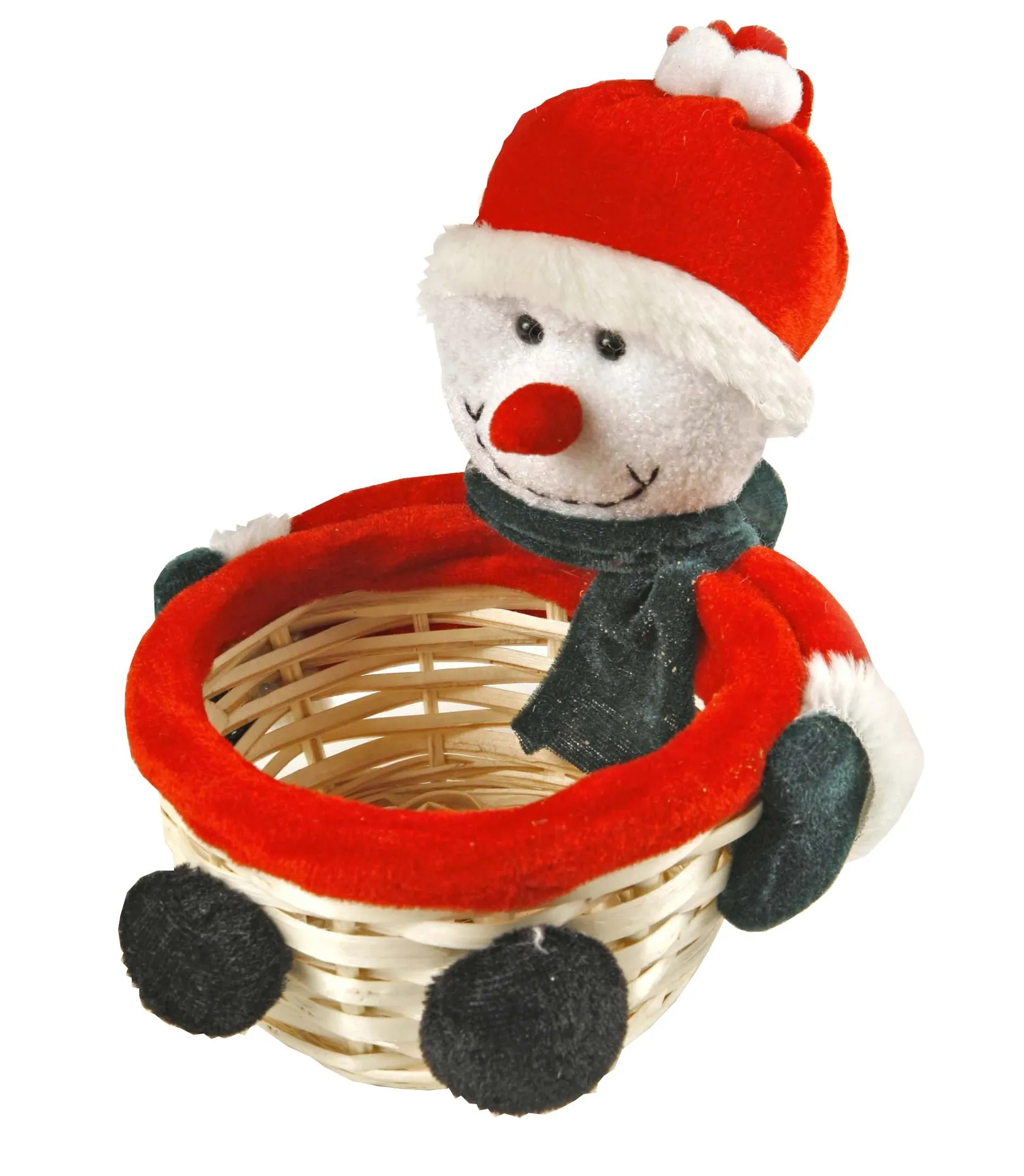 Weihnachtskörbchen "Schneemann" | Dragon Toys_70150-1_