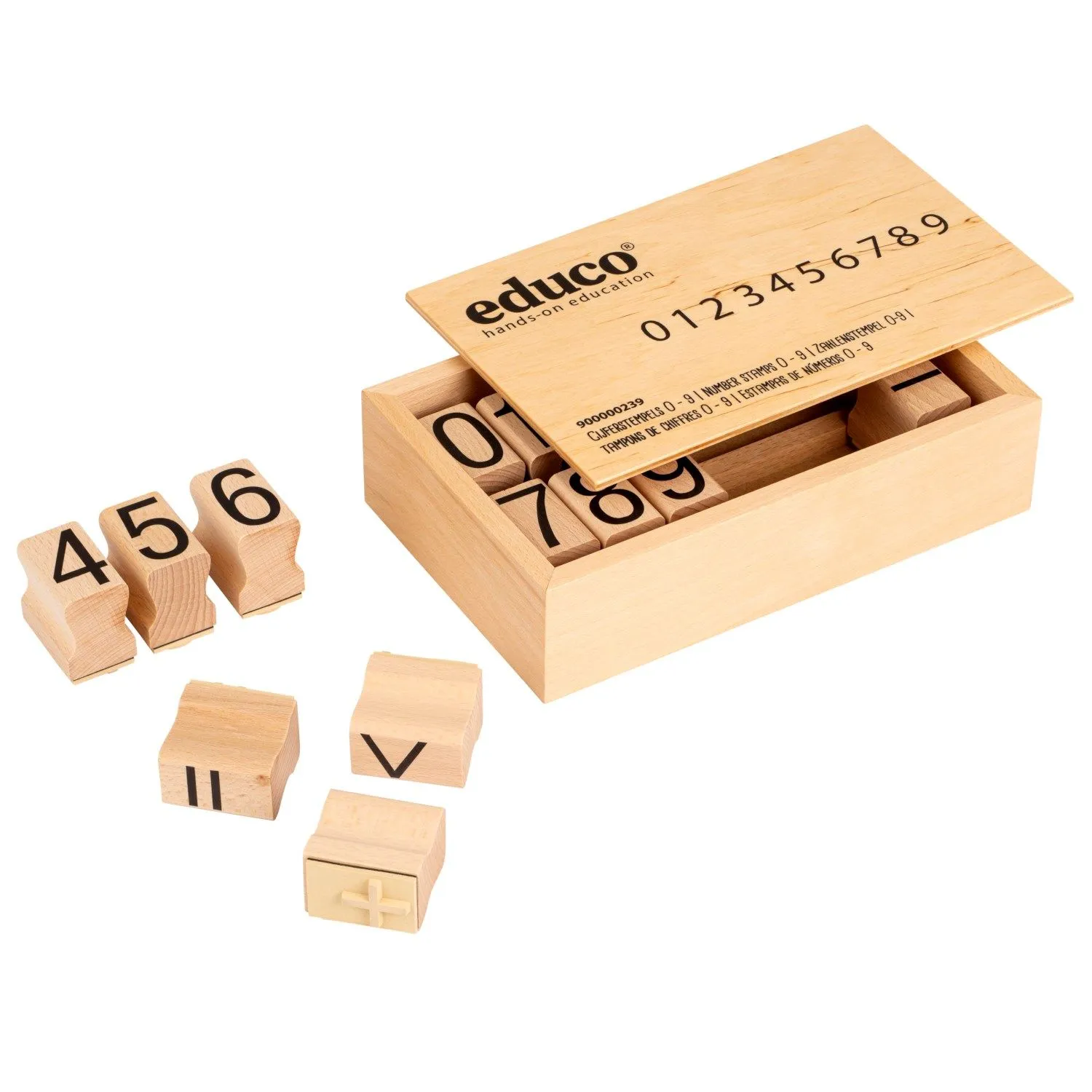 Zahlenstempel 0 - 9 | EDUCO_900000239_