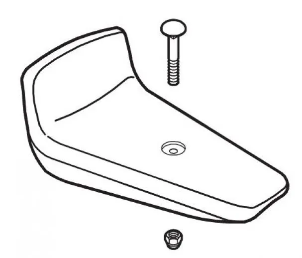 Sattel komplett schmal