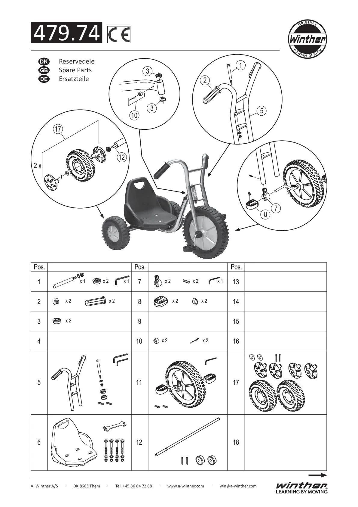 Winther OFF-ROAD Easy Rider | Winther Dreirad_07974V_