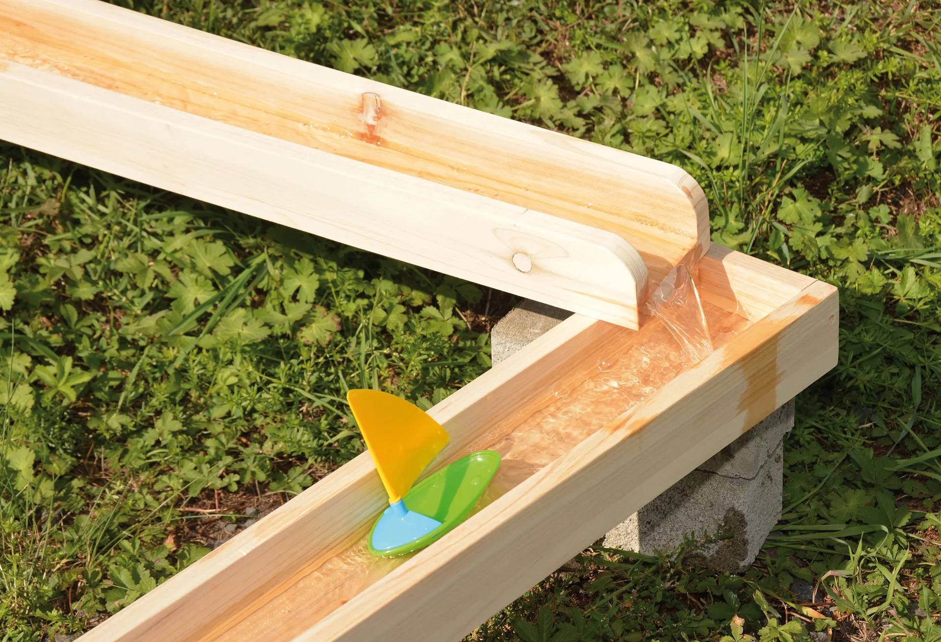 Holz Wasserbahn 12-teilig_64400_