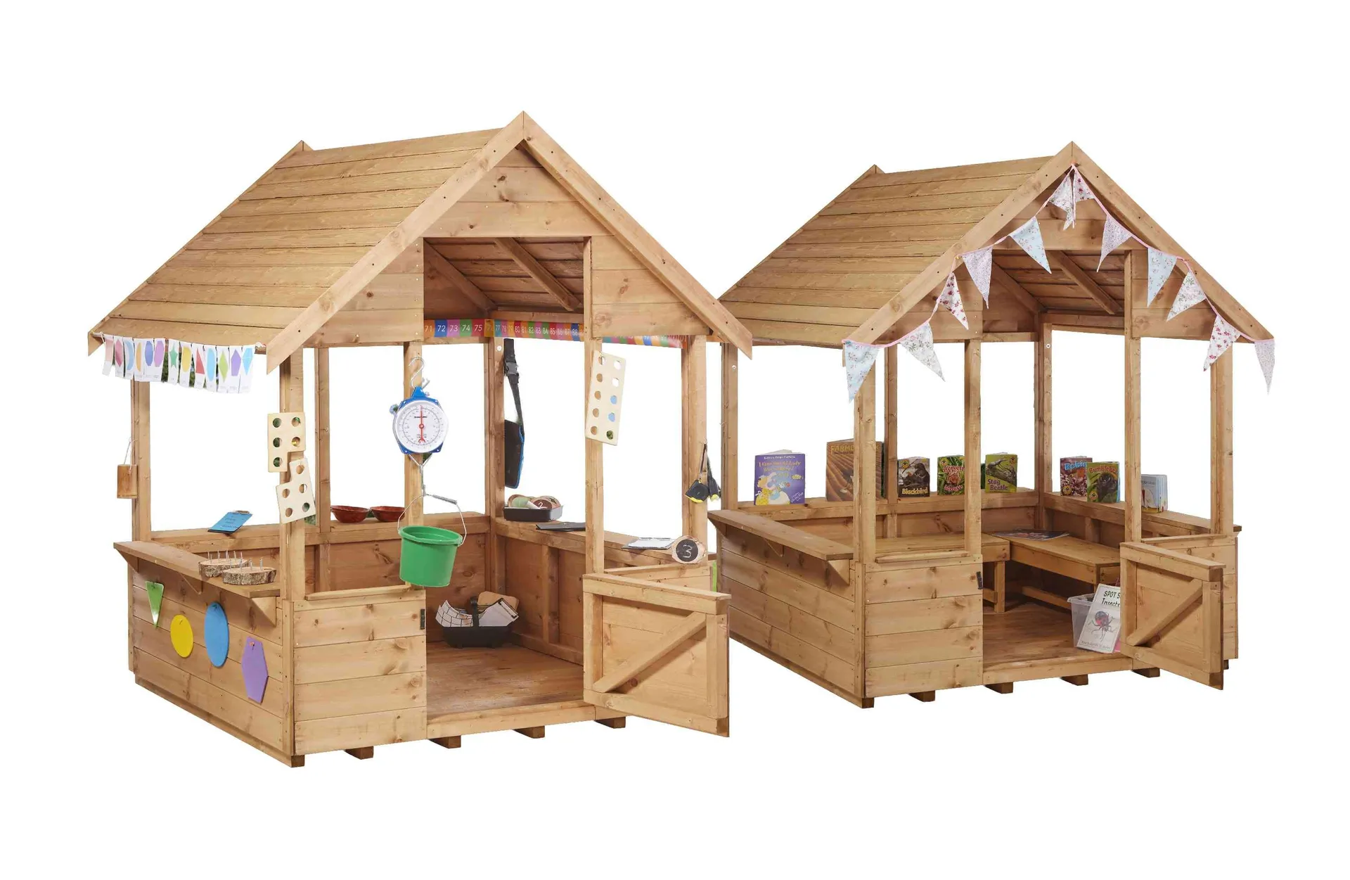 Spielhaus-Lesehaus Kombi-Set | Cosy_CY-54827_
