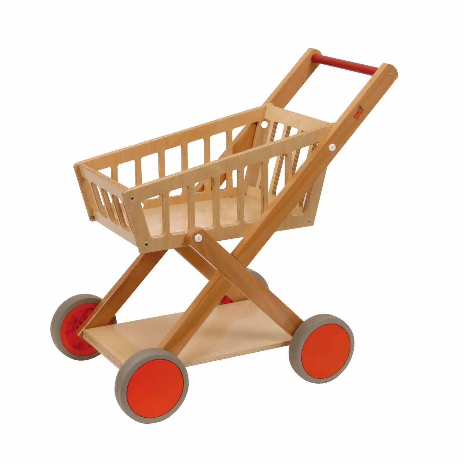 Kinder Einkaufswagen aus Holz | EDUCO_E009203_