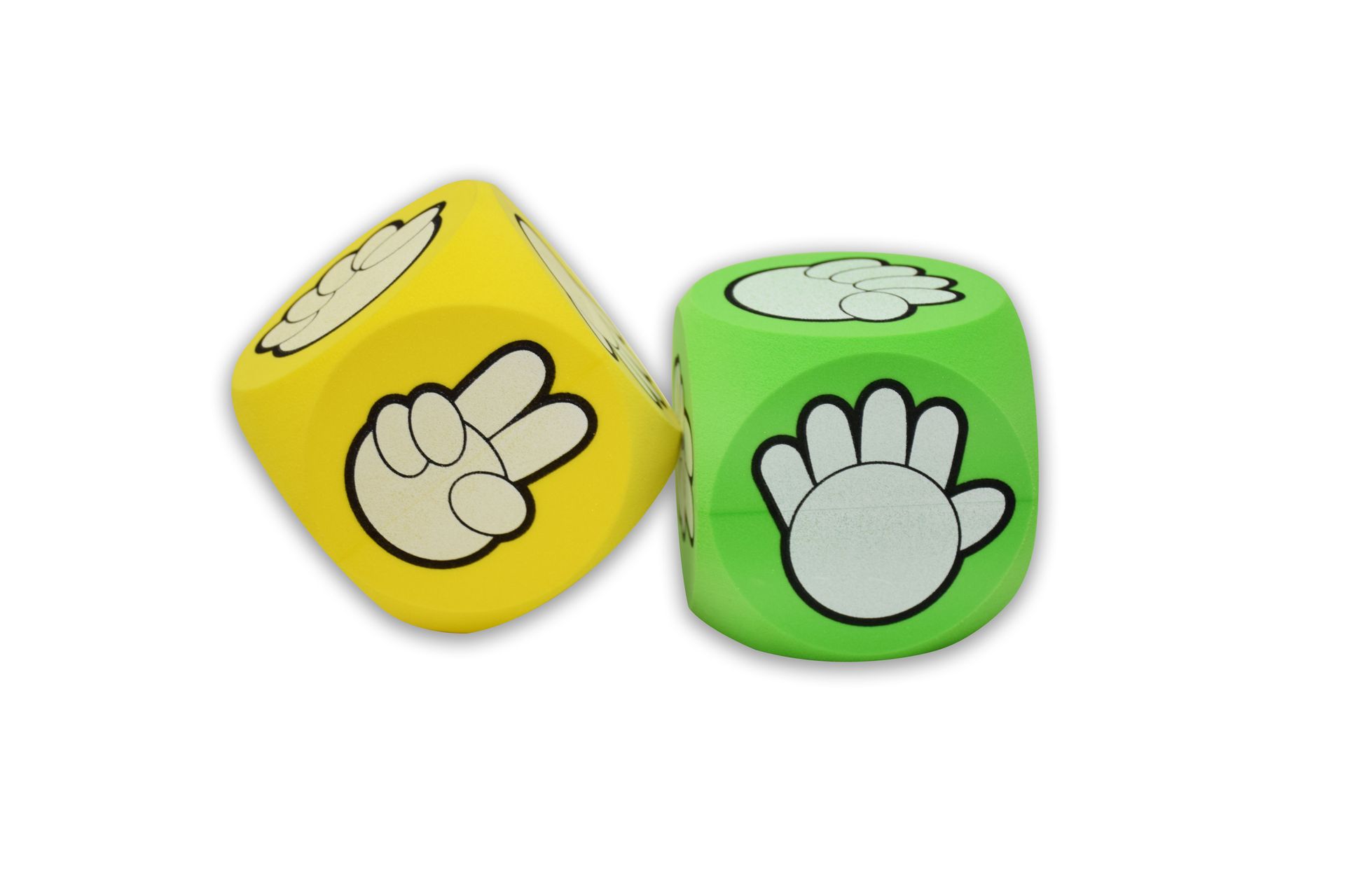 Softwürfel "Finger raten" 2er Set