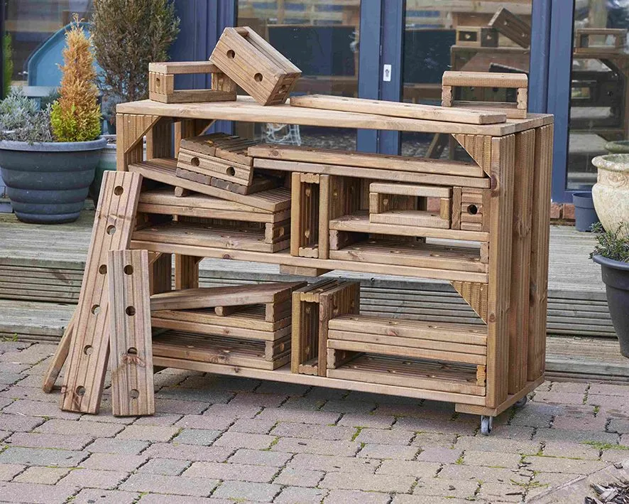 Blockwagen und Blockset - 25 Blöcke | Cosy_CY-47008_