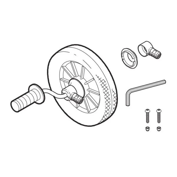 Ersatzteile Winther: Antriebsrad für Swingcart_8850564_