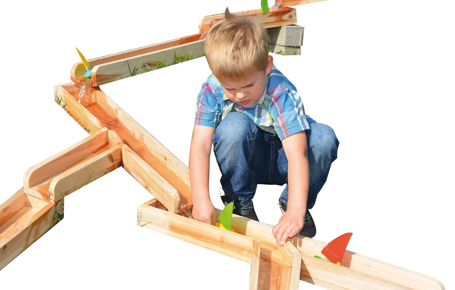 Holz Wasserbahn 12-teilig_64400_