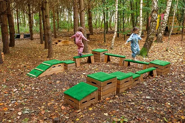 Spielpodeste Outdoor 12tlg. | Cosy_CY-55342_