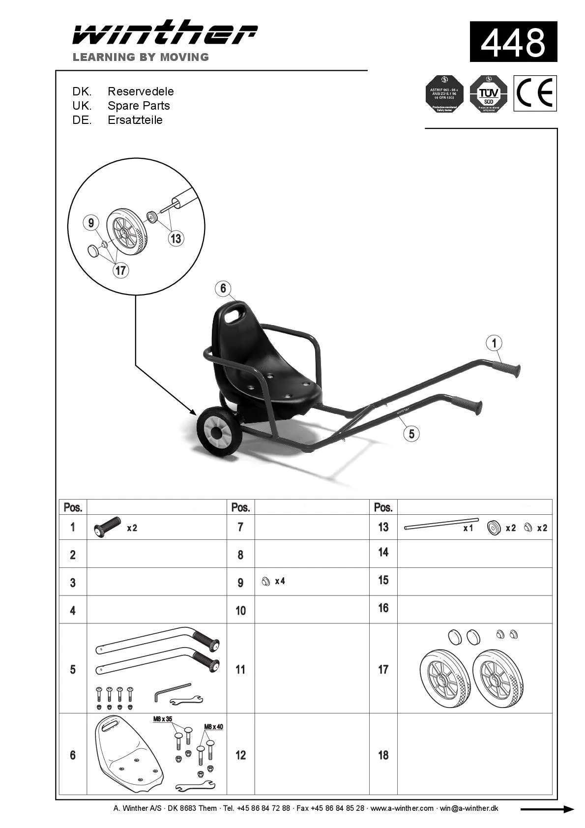 Winther MINI Sulky | Winther