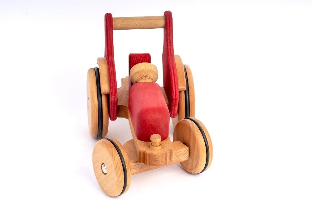 Holz Traktor Ferdinand | Holzauto | Dragon Toys_180428_