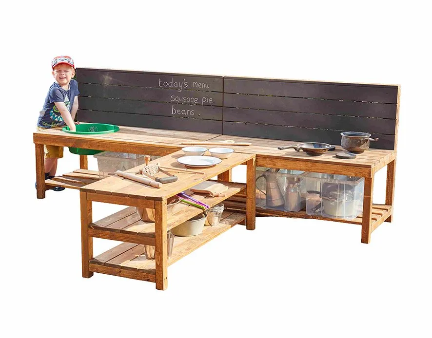 Outdoor Arbeitstisch T-Form | Cosy