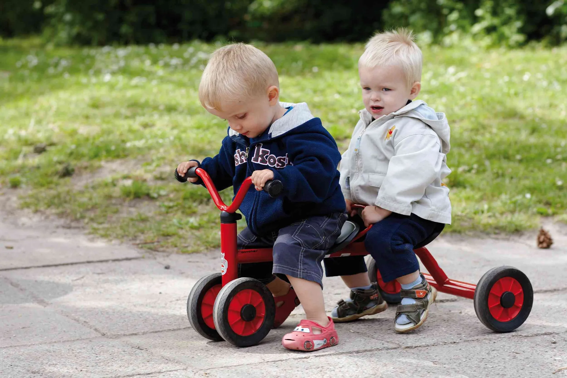 Winther MINI Rutsch Dreirad für zwei | Winther Dreirad | Winther_00432V_