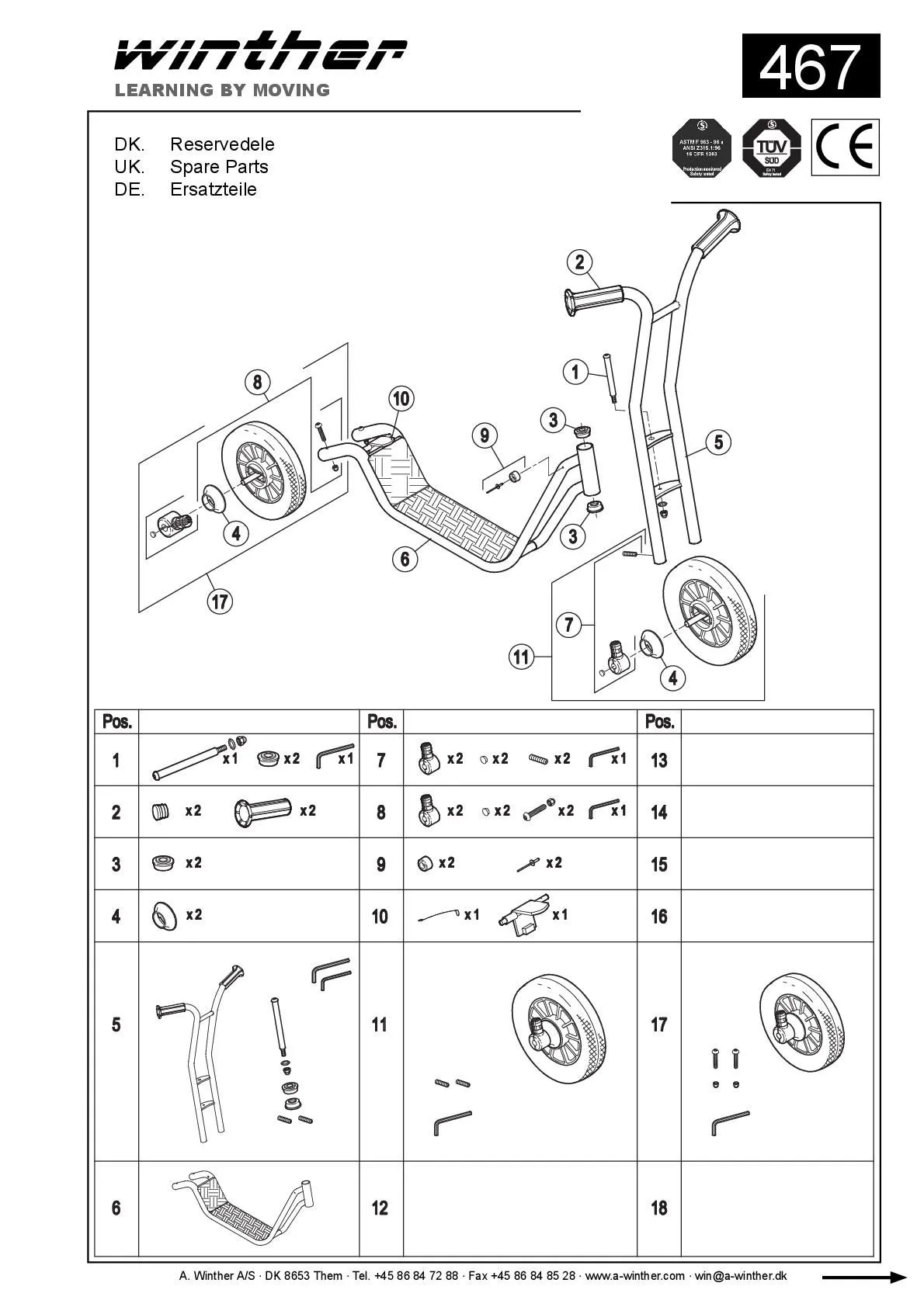 Winther Roller groß | Winther