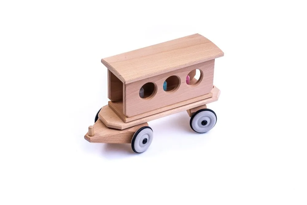 Holz Personenwagen | Holz Zug | Dragon Toys_180145_