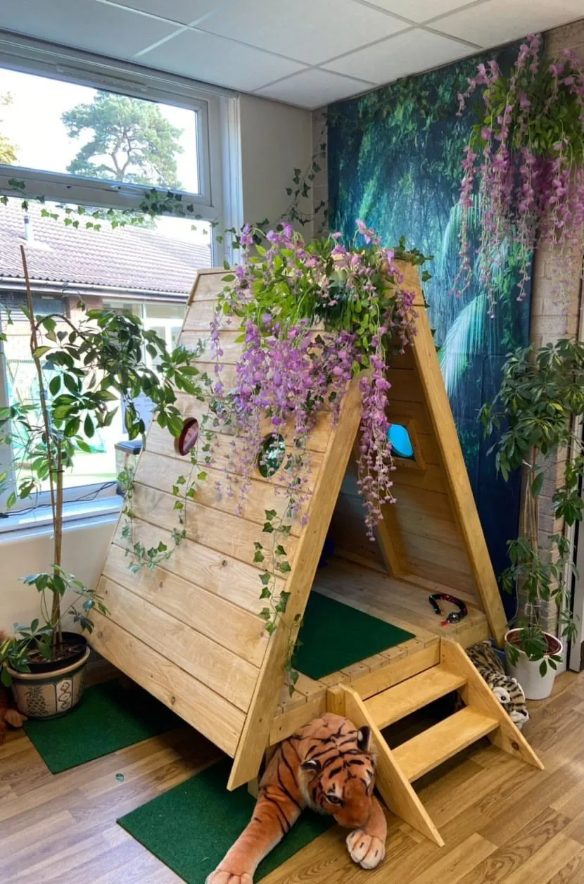 Wald Tipi aus Holz 4er Set  | Cosy_CY-54828_