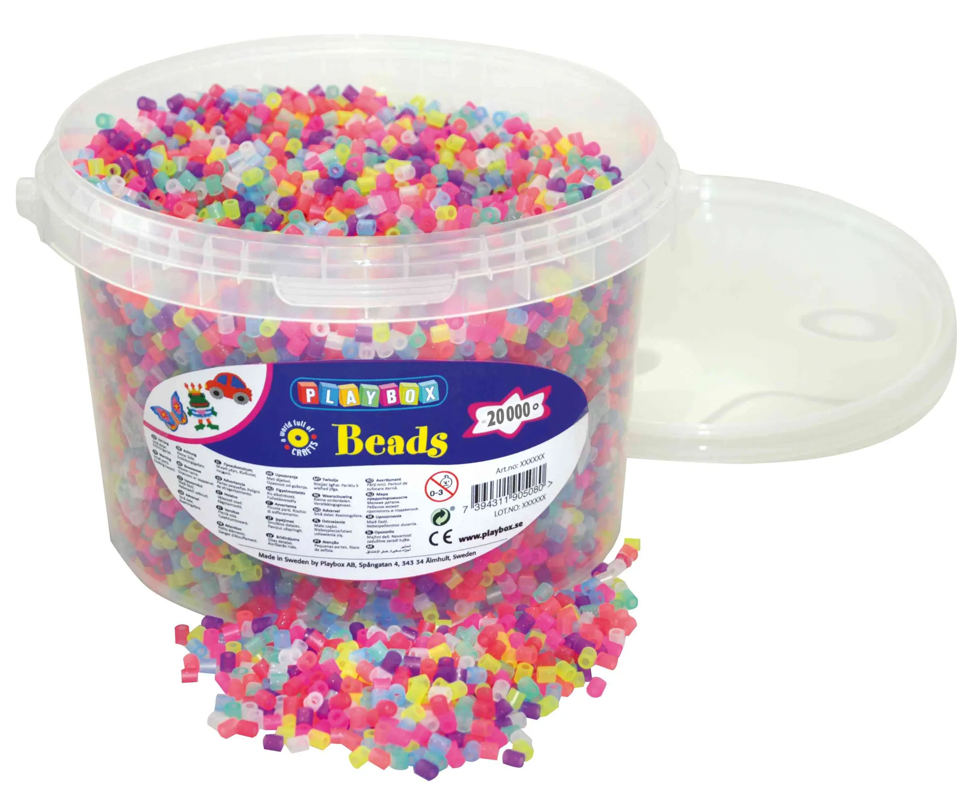 Bügelperlen Glitzer | Dragon Toys_13062_