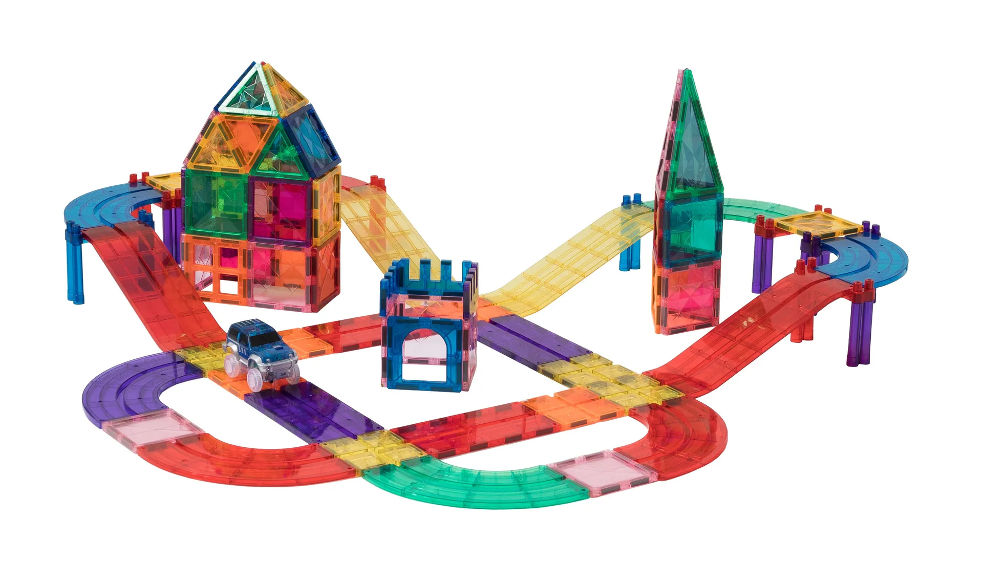 Magnet Rennbahn 120 Teile | Dragon Toys_26600_