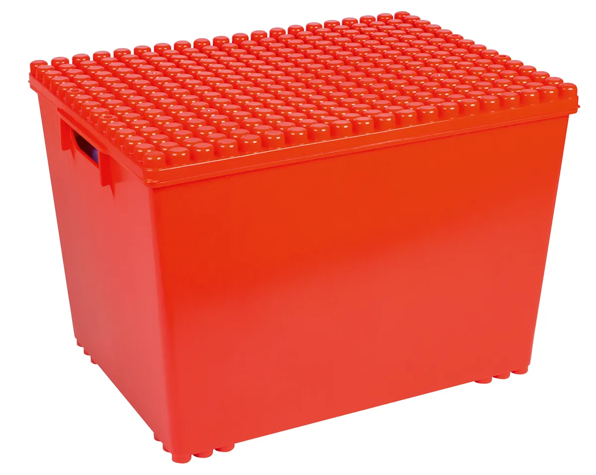 POLY-M Multibox L mit Deckel rot | Dragon Toys_24124_