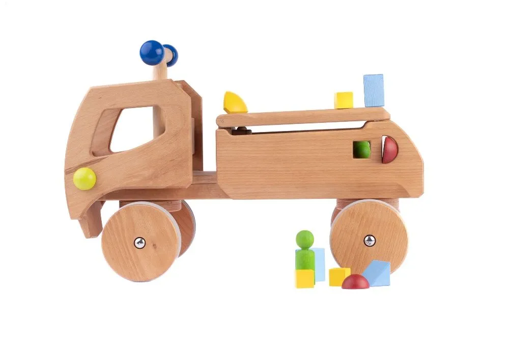 Holz Rutscher Frederik | Holzauto | Dragon Toys_180480_