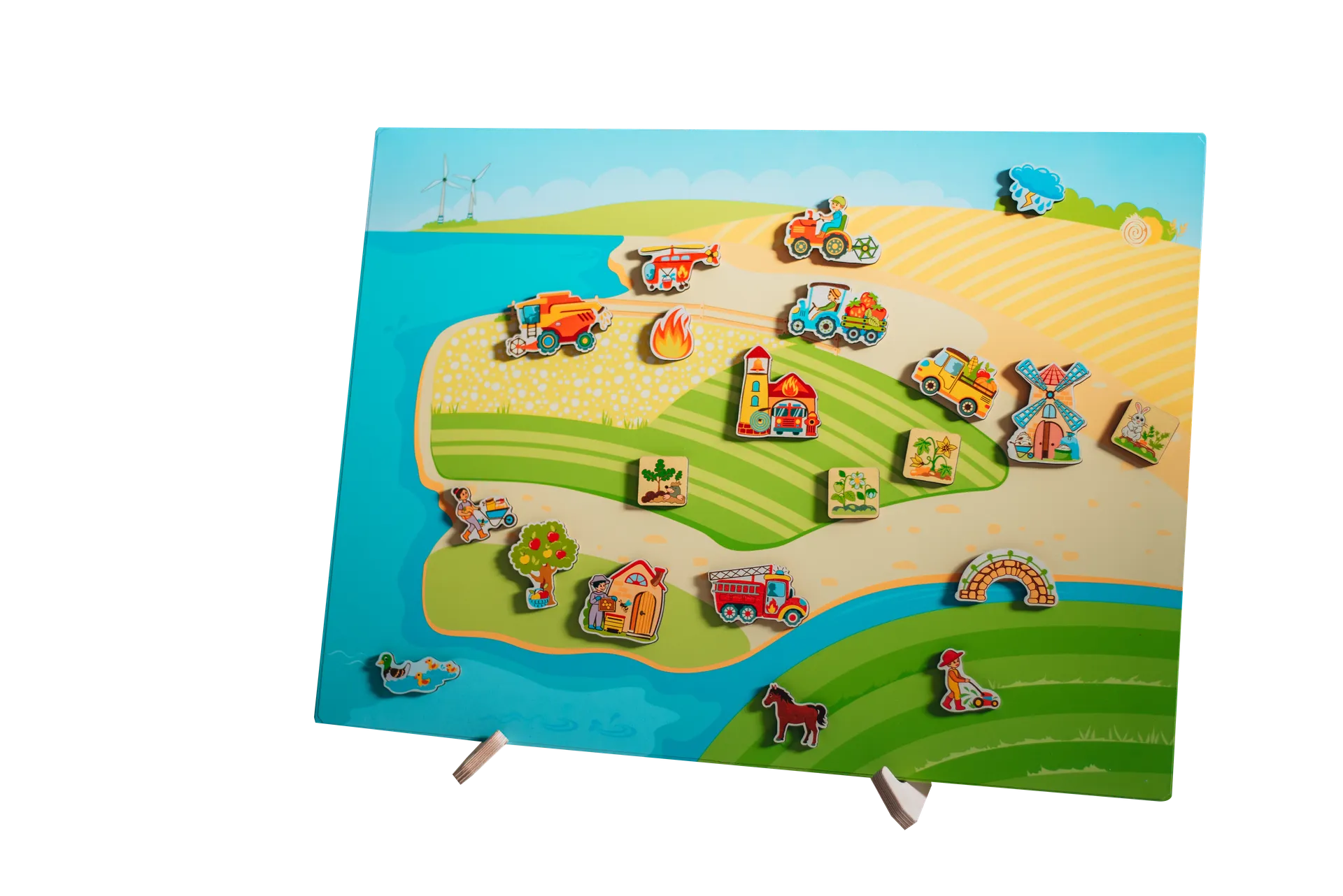 XXL Magnettafel "Landleben"_31065-Land_