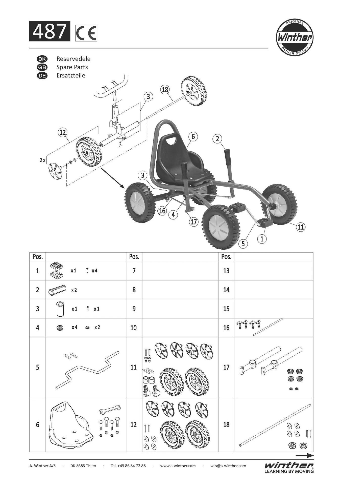 Winther FunCart groß  | Winther