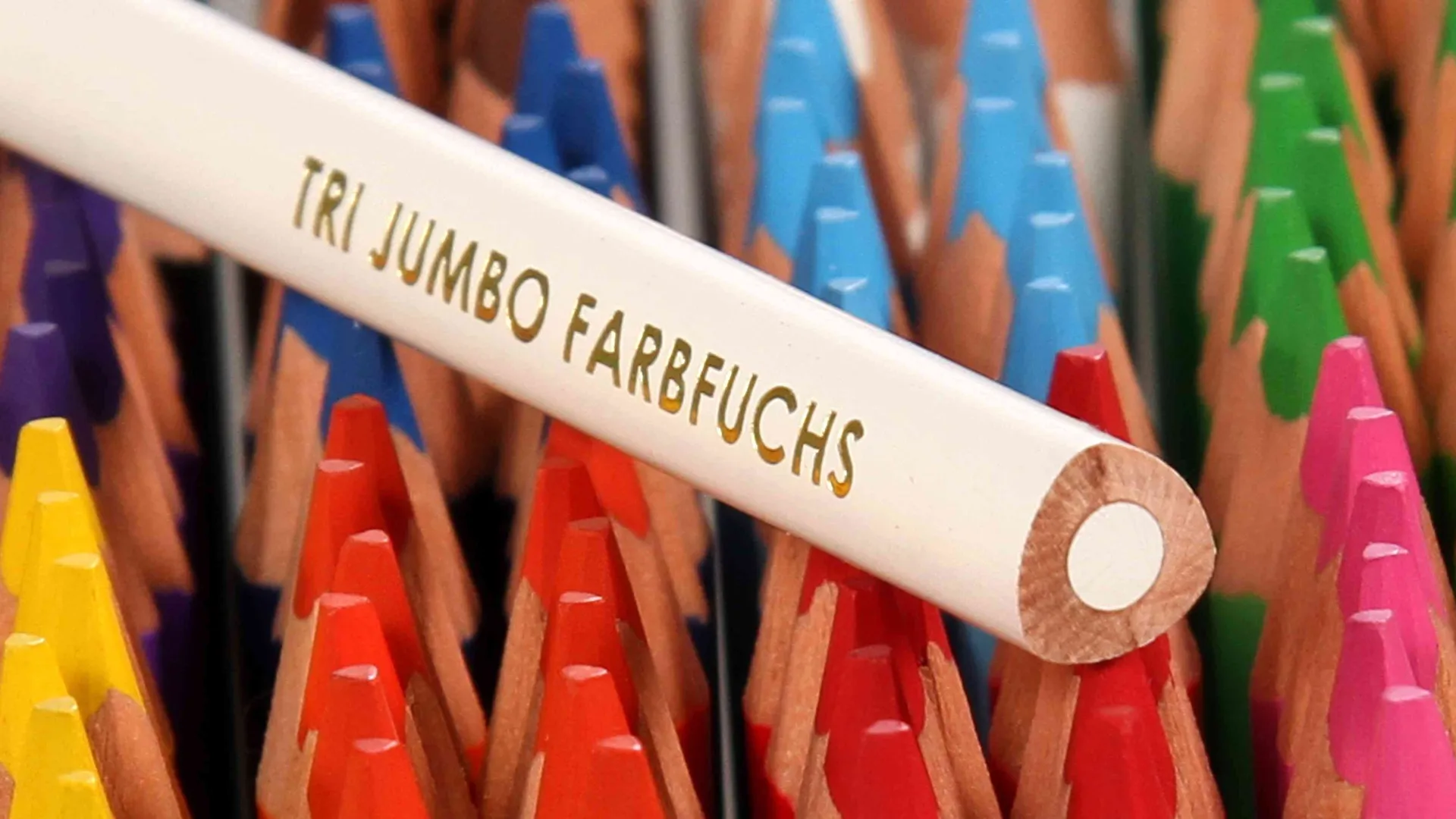 Buntstifte "Tri Jumbo Farbfuchs" | Dragon Toys