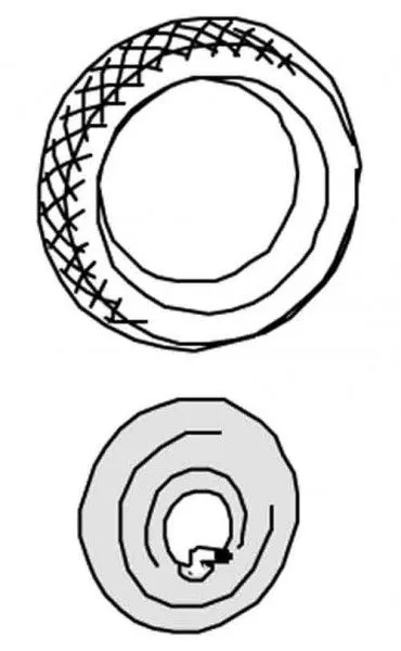 Mantel und Schlauch (für HR 480 und VR/HR 510)