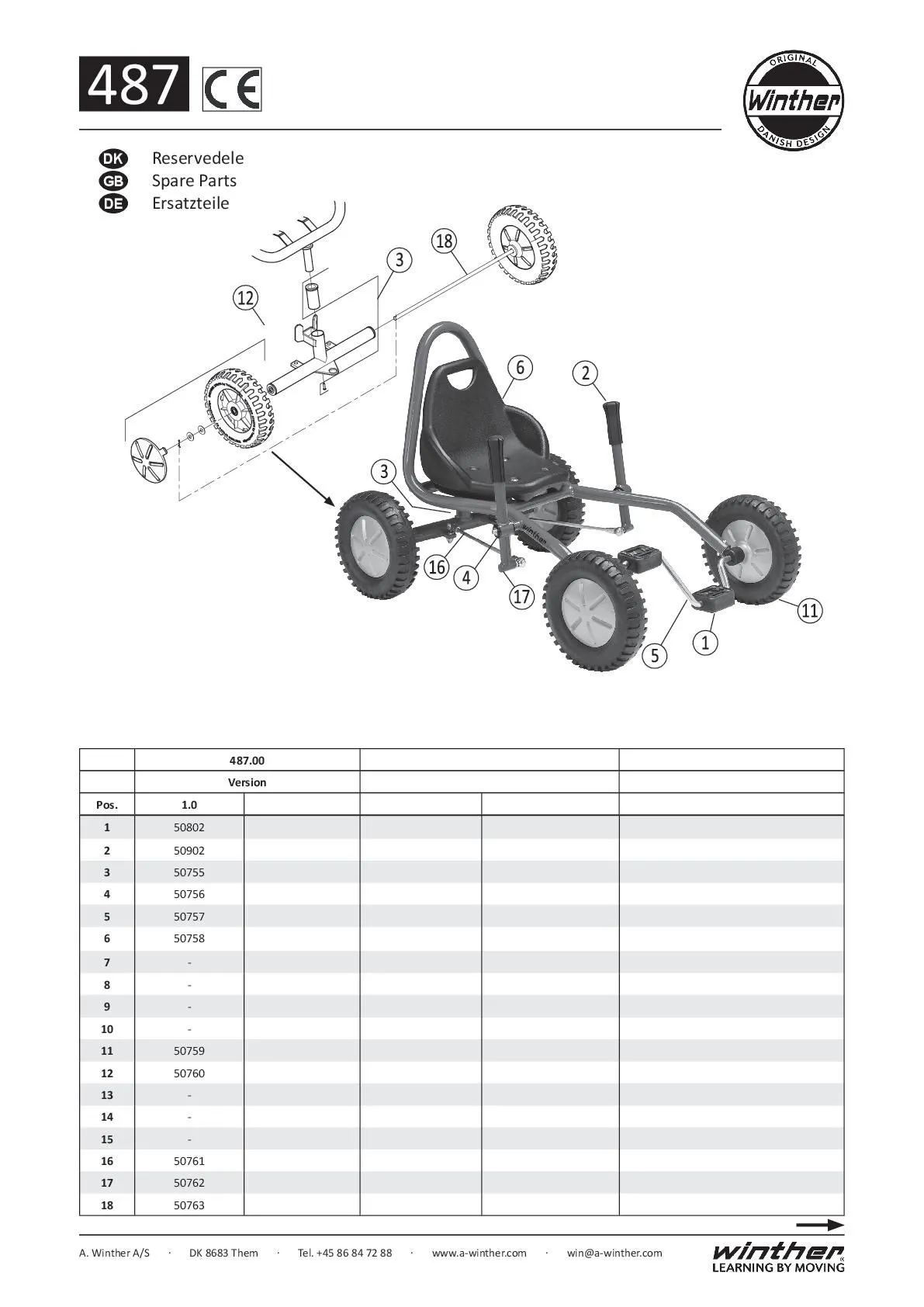 Winther Tandem BikeRunner | Winther