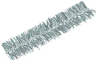 Chenilledraht, metallic-silber