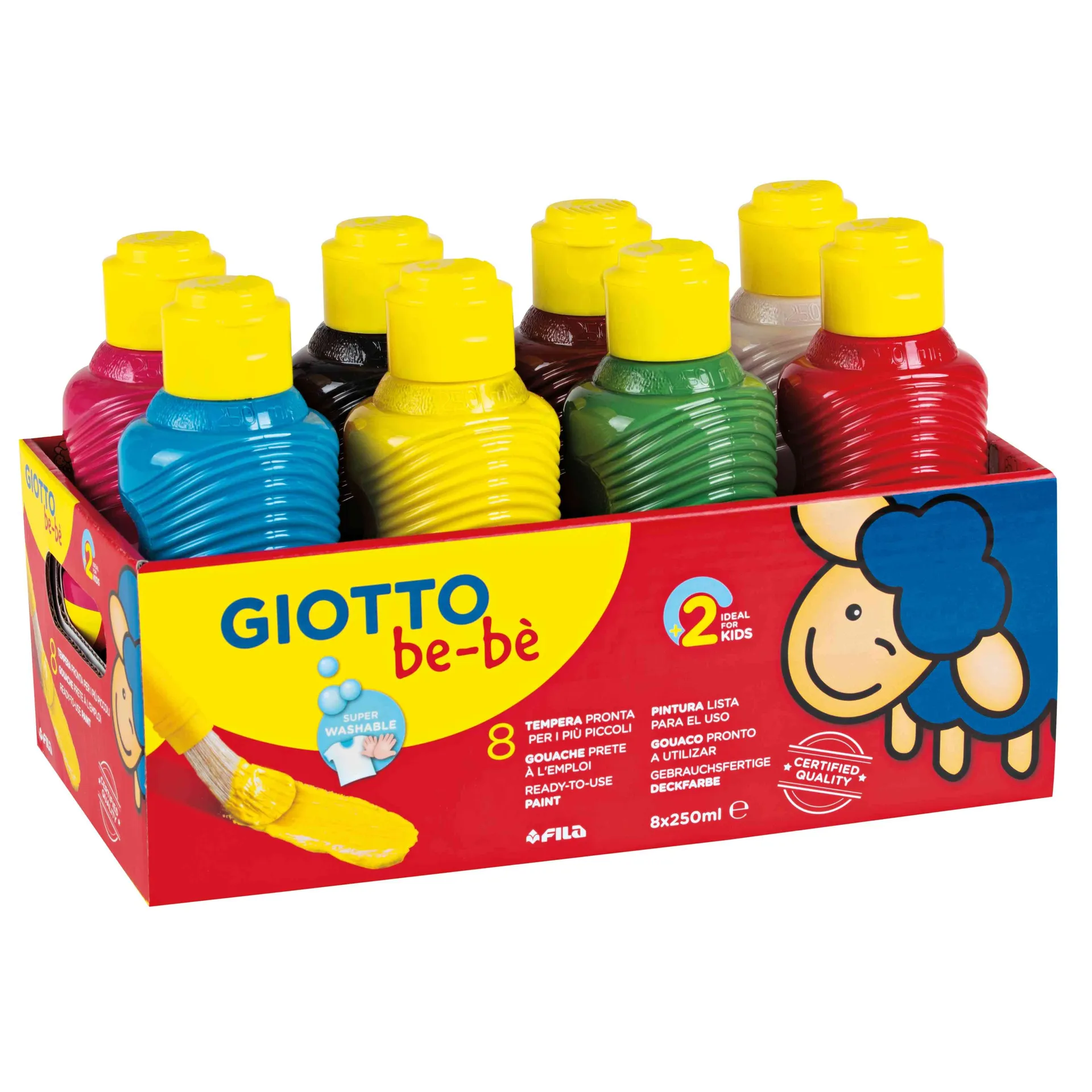 GIOTTO Temperafarben - Bé-Bé Super Paint | GIOTTO_13565_