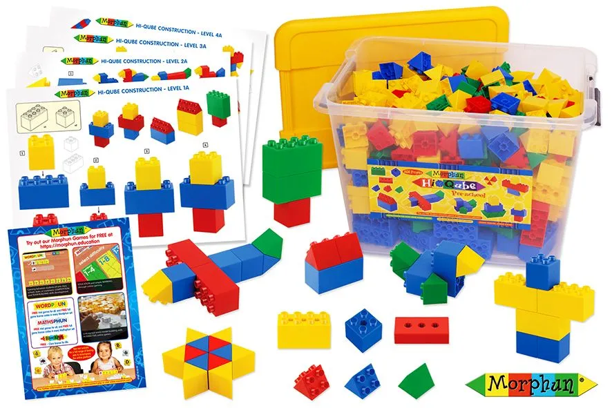 Morphun Hi-Qube Pre-school 300 tlg. für U3_25118_