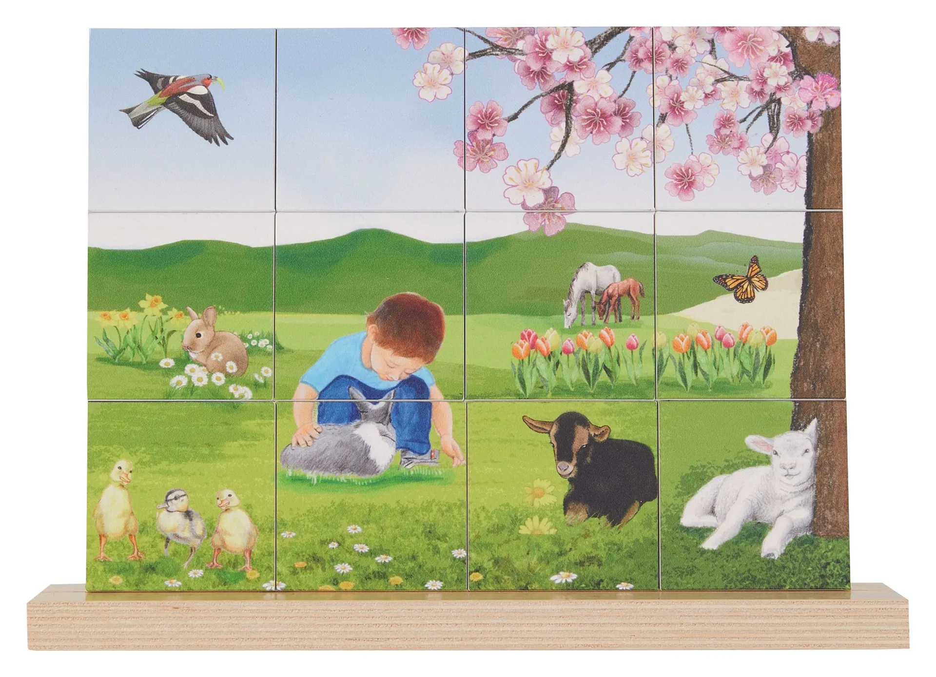 Magnetpuzzle "Frühling"_30205-Frühling_