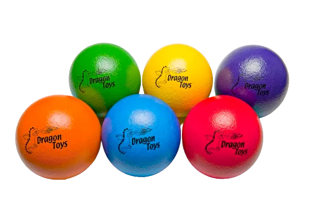 Softball mit Elefantenhaut 6er Set | Dragon Toys_55030-06_