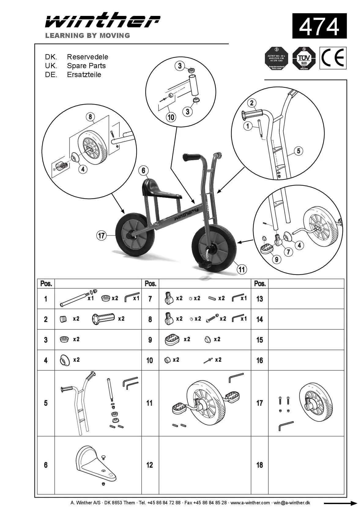 Winther Lernfahrrad | Winther