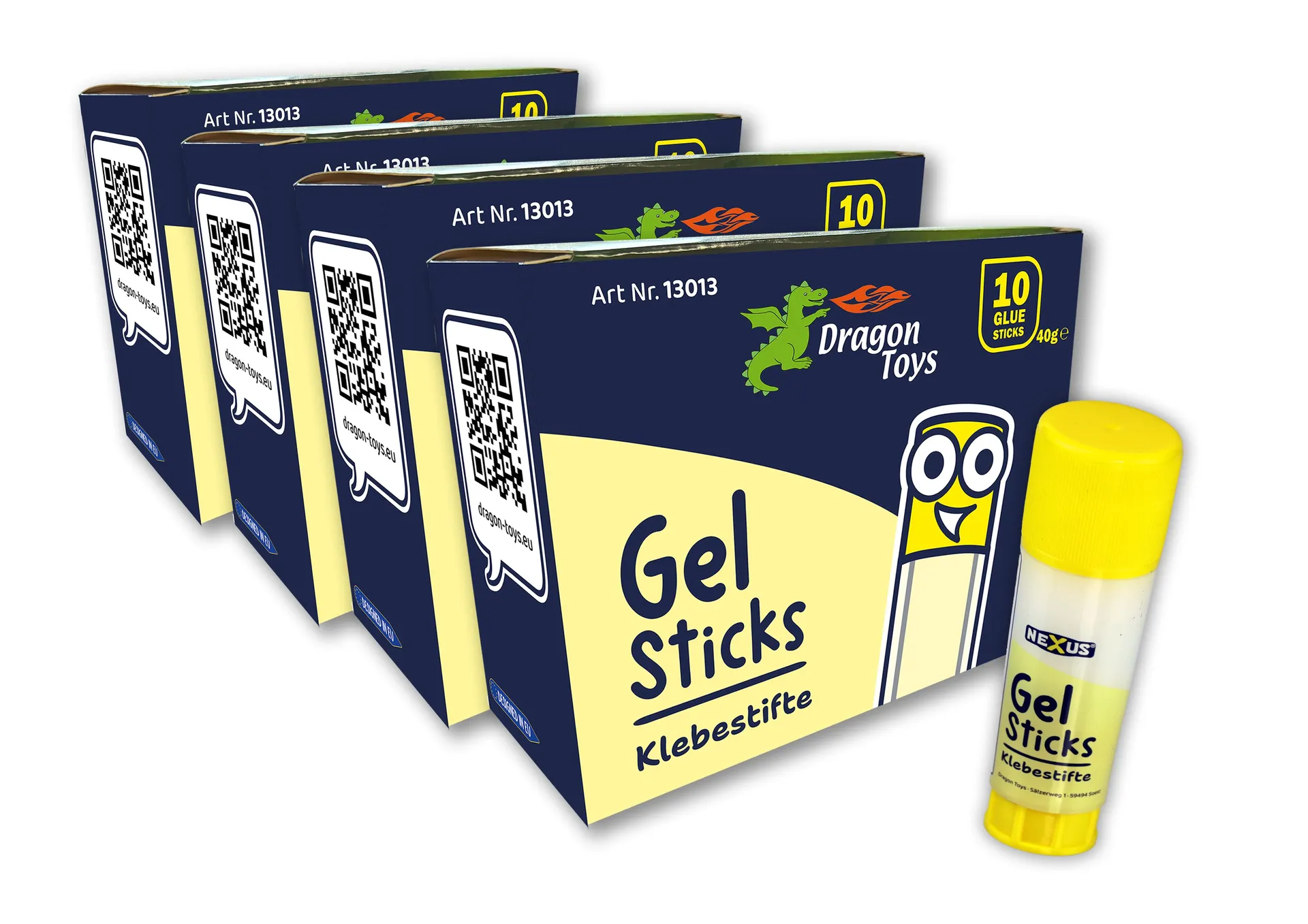 Nexus Gel Stick 40er Set | Dragon Toys
