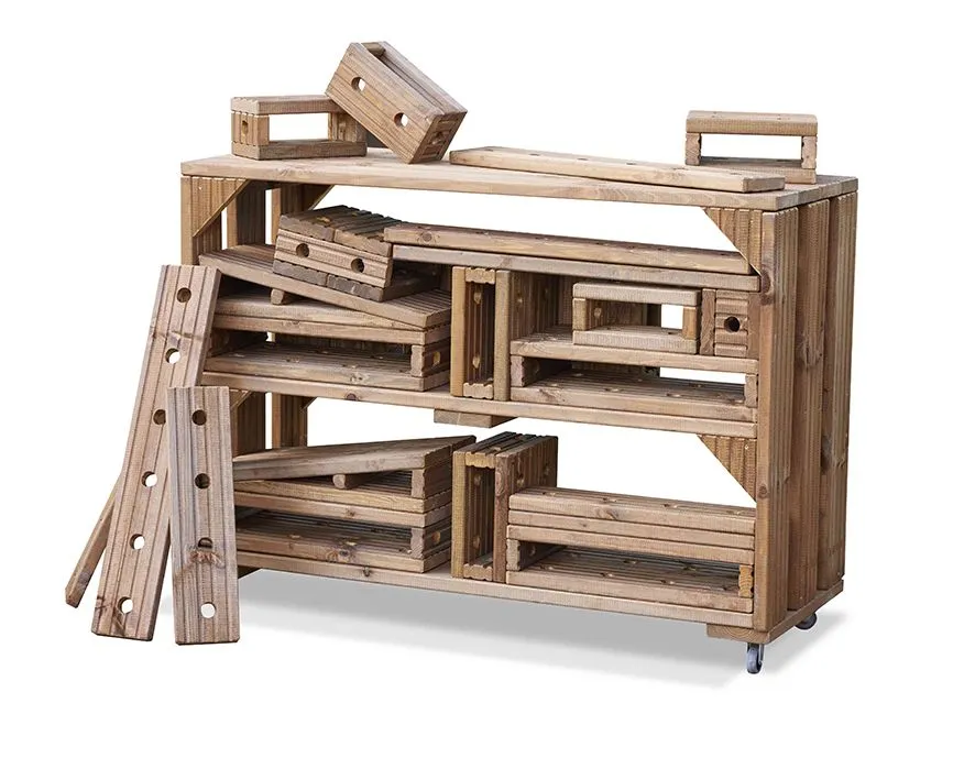 Blockwagen und Blockset - 25 Blöcke | Cosy_CY-47008_
