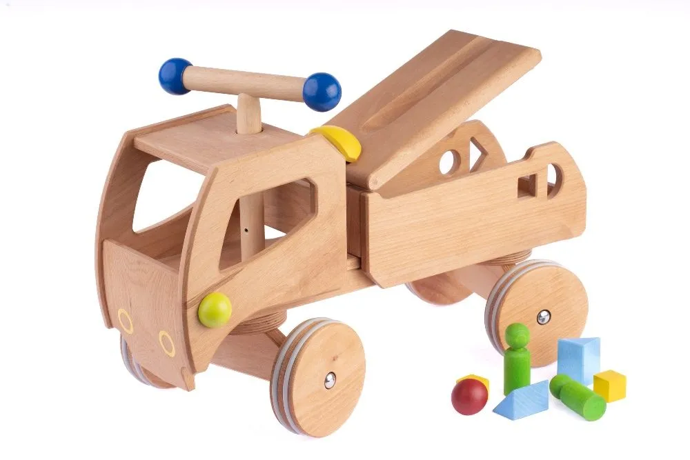 Holz Rutscher Frederik | Holzauto | Dragon Toys_180480_