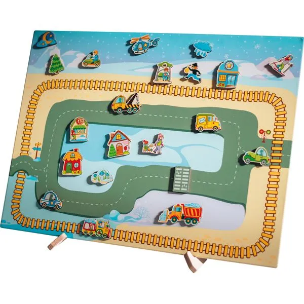 XXL Magnettafel "Winterlandschaft"_31065-Winter_
