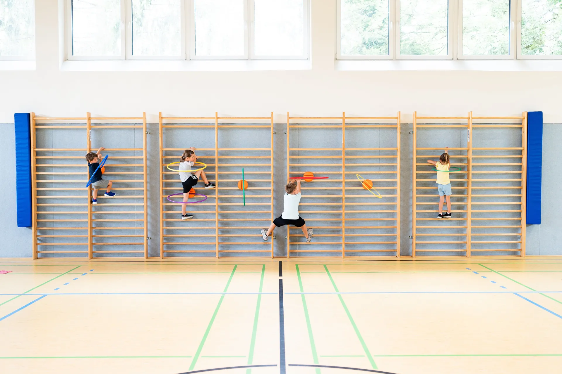 Reifenhalter für Gymnastikreifen 4er Set | Dragon Toys_55108_