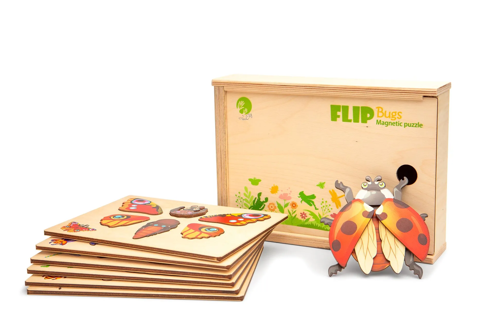 Magnetpuzzle Insekten