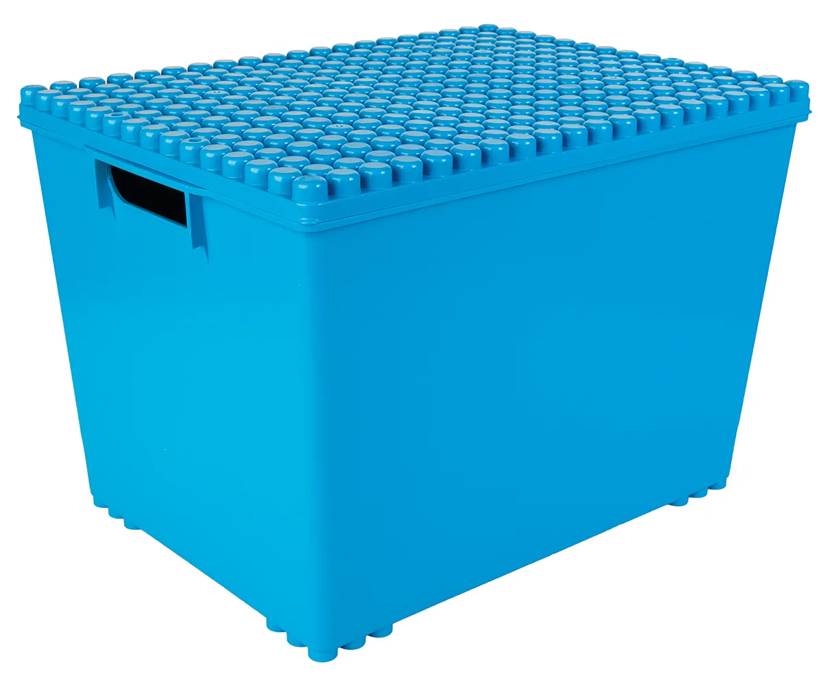 POLY-M Multibox L mit Deckel blau | Dragon Toys_24125_