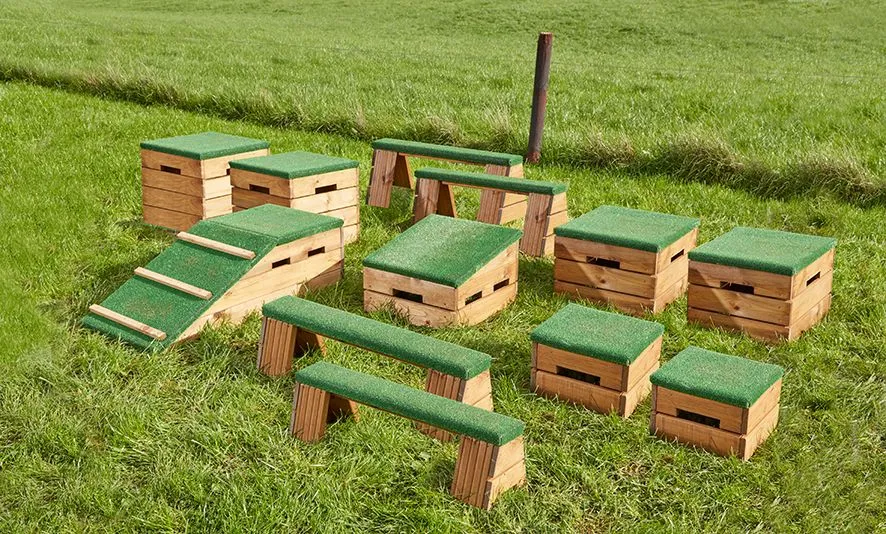 Spielpodeste Outdoor 12tlg. | Cosy_CY-55342_