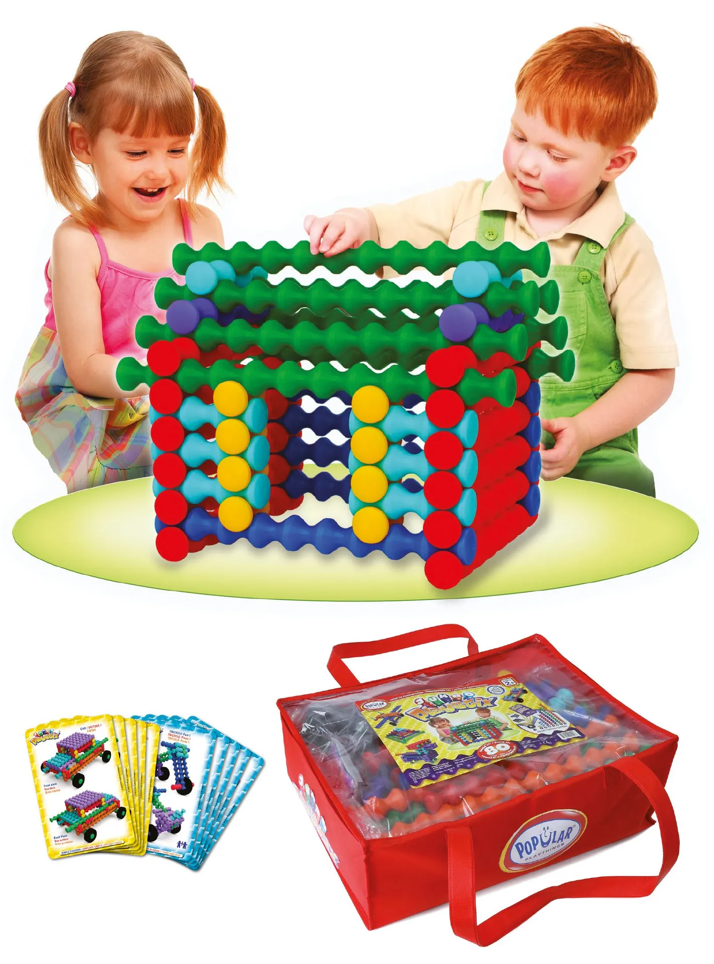 Jumbo Playstix 2+ | Konstruktionsspielzeug