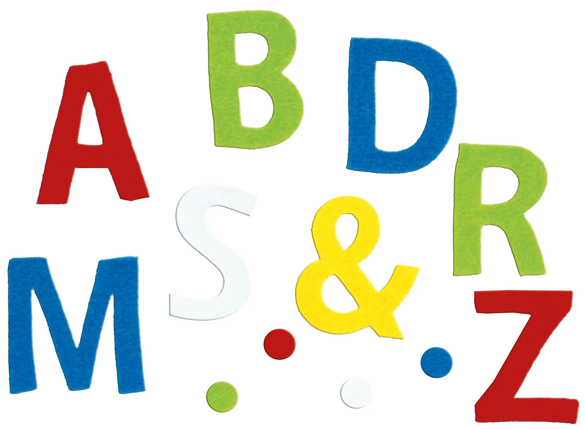 Filz-Buchstaben, selbstklebend_U2030 00 99_
