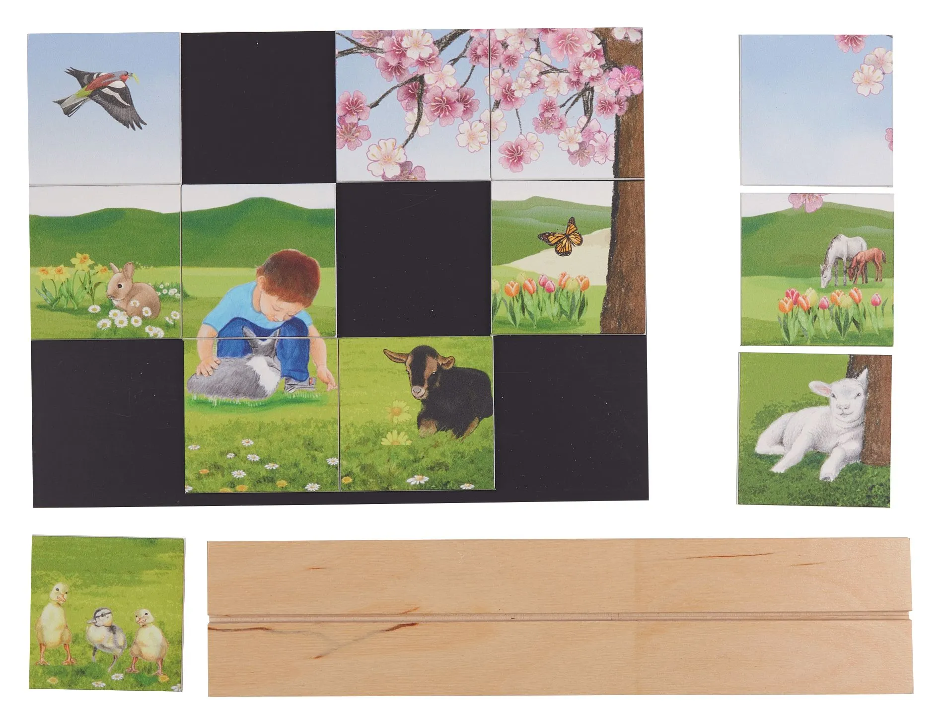 Magnetpuzzle "Frühling"_30205-Frühling_