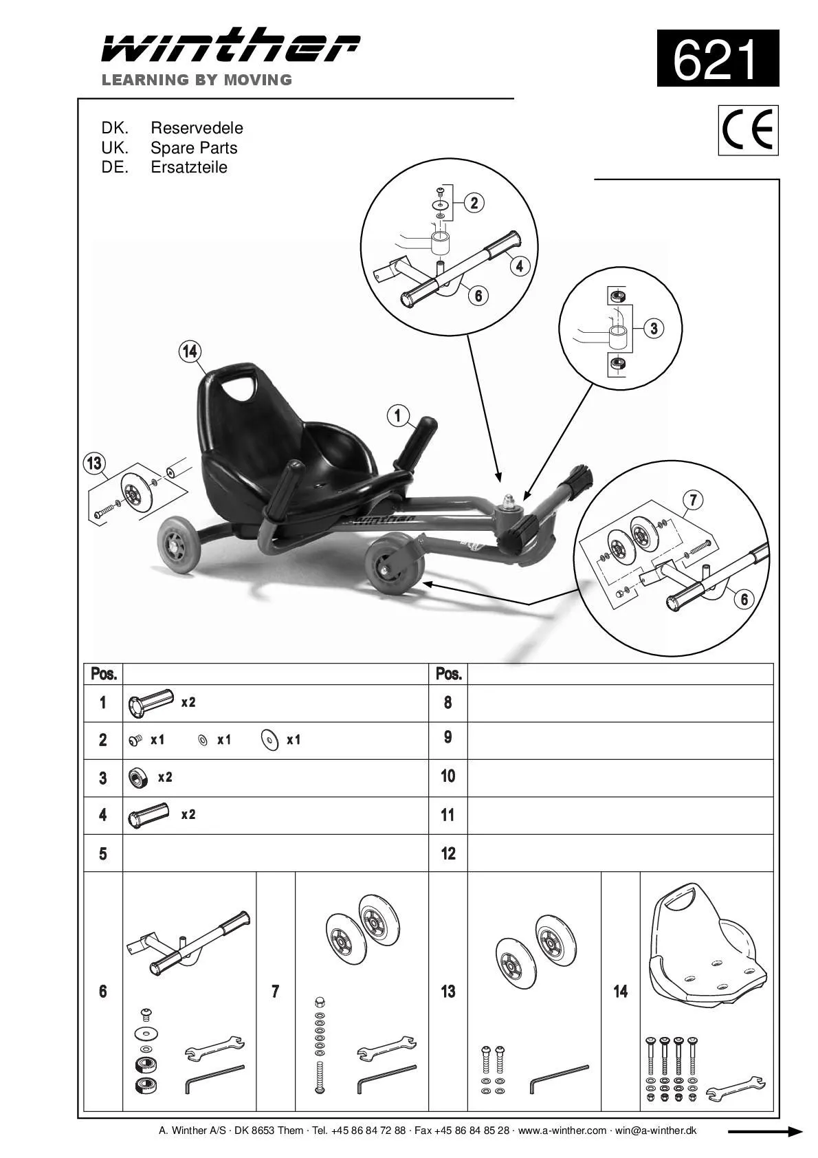 Winther Foot Twister Large | Winther